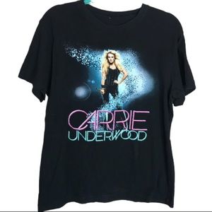 CARRIE UNDERWOOD T-shirt with tour dates on back